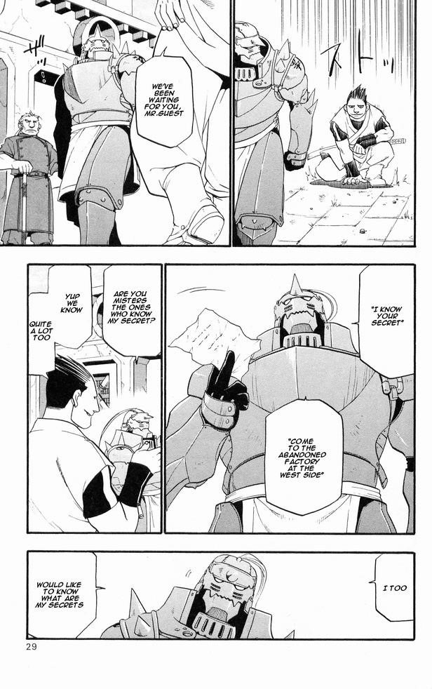 Fullmetal Alchemist Chapter 26 - Page 28 in English