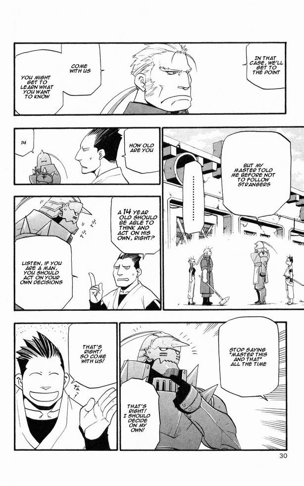 Fullmetal Alchemist Chapter 26 - Page 29 in English