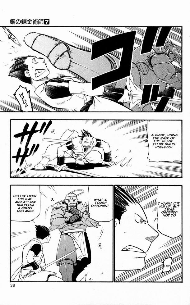 Fullmetal Alchemist Chapter 26 - Page 38 in English
