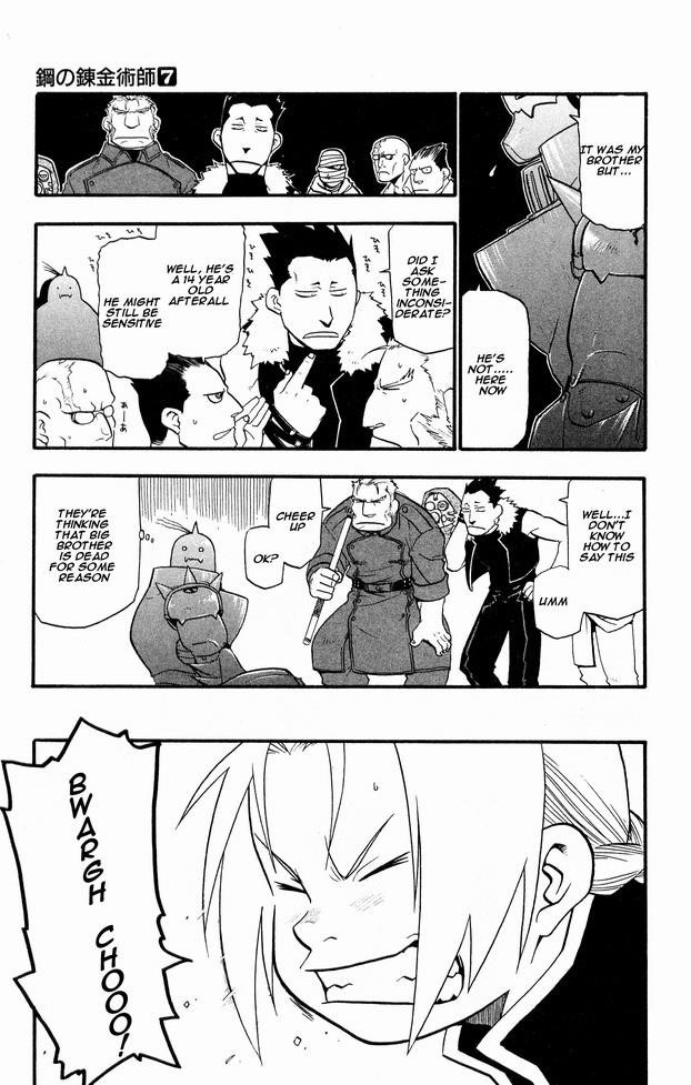 Fullmetal Alchemist Chapter 27 - Page 23 in English