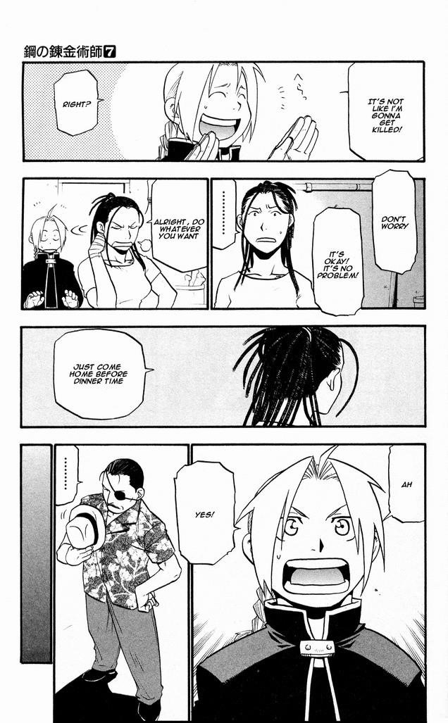 Fullmetal Alchemist Chapter 28 - Page 21 in English