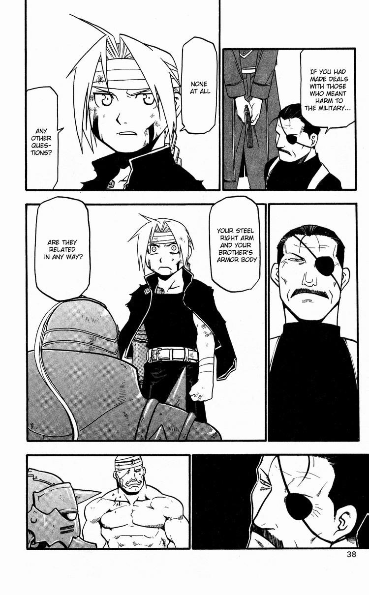 Fullmetal Alchemist Chapter 30 - Page 31 in English
