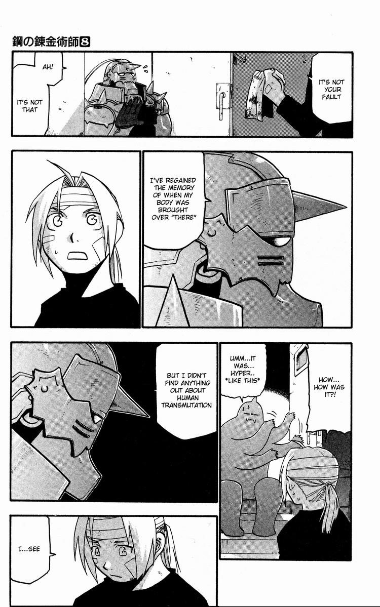 Fullmetal Alchemist Chapter 30 - Page 34 in English