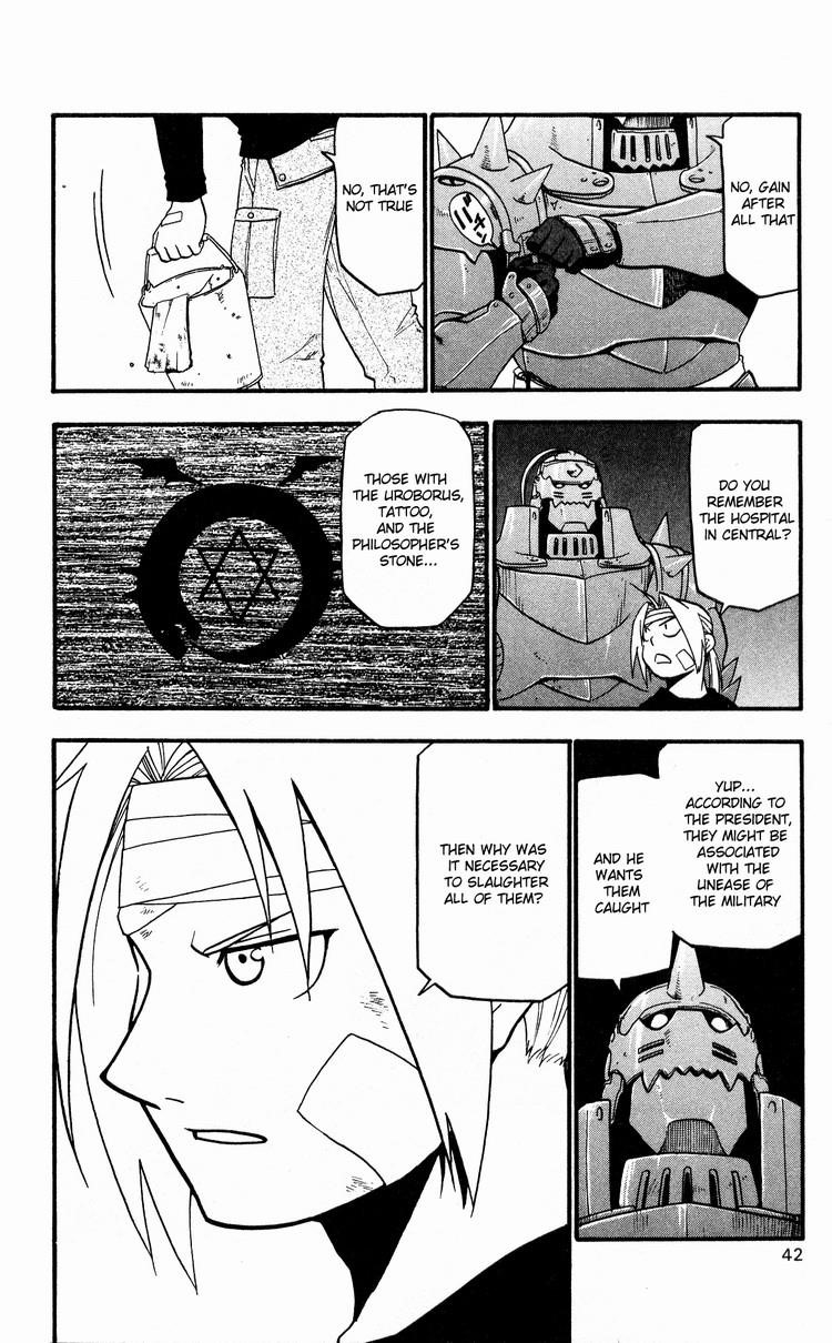 Fullmetal Alchemist Chapter 30 - Page 35 in English