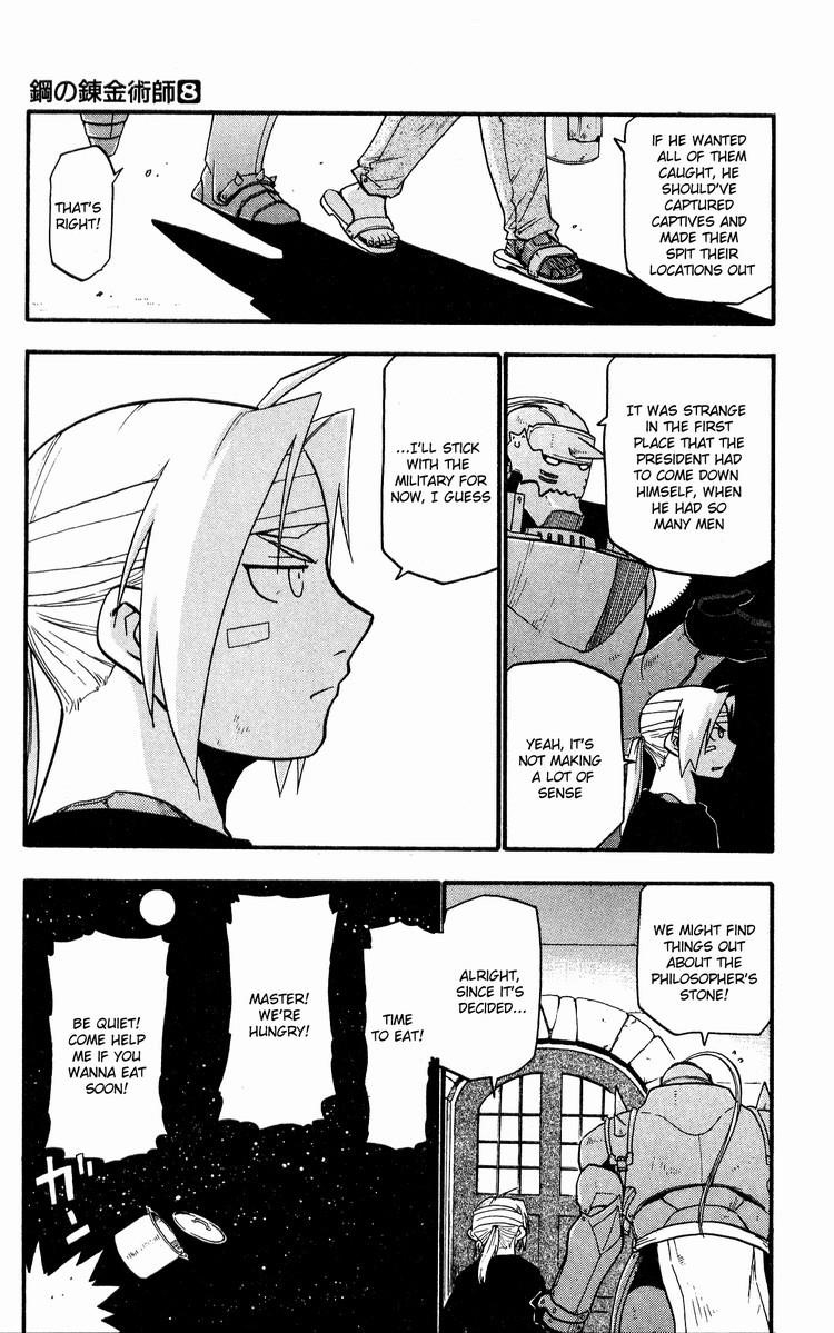 Fullmetal Alchemist Chapter 30 - Page 36 in English