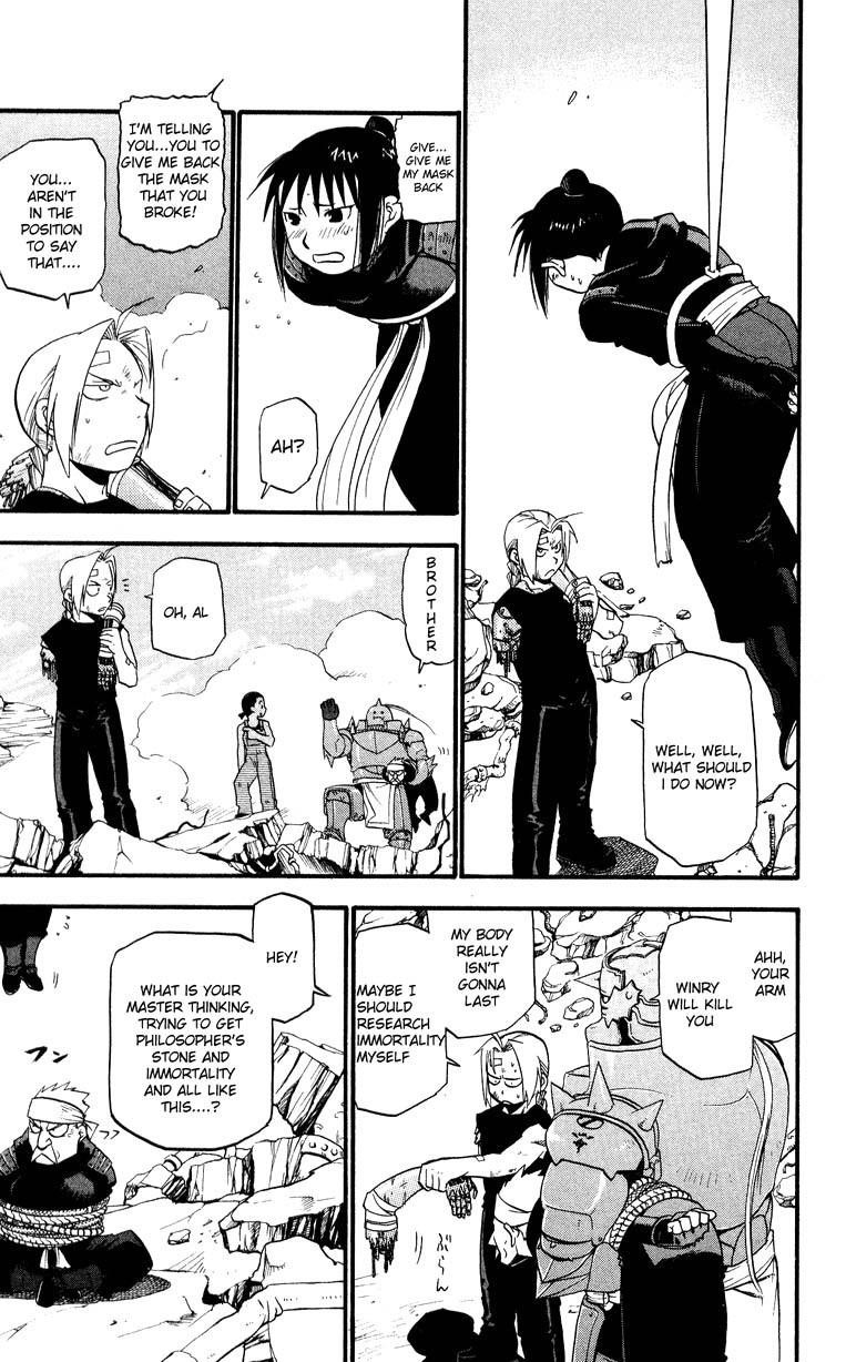 Fullmetal Alchemist Chapter 33 - Page 30 in English