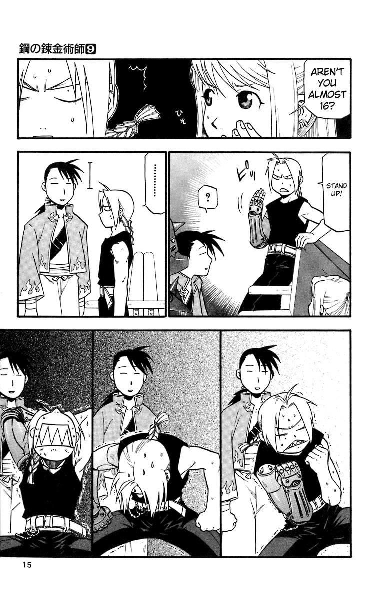 Fullmetal Alchemist Chapter 34 - Page 10 in English