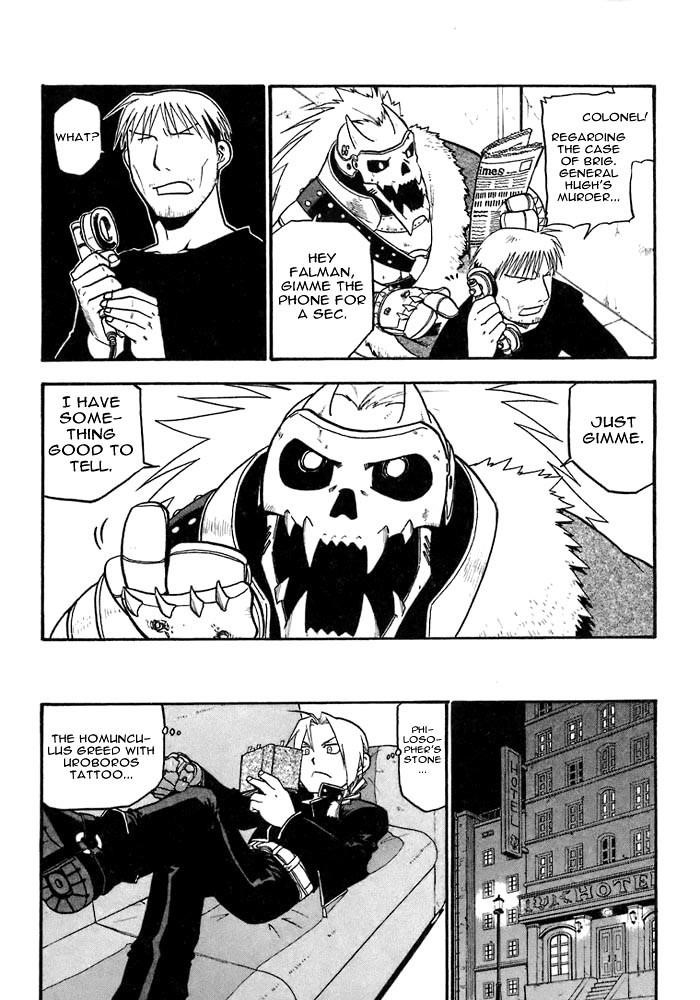 Fullmetal Alchemist Chapter 35 - Page 21 in English