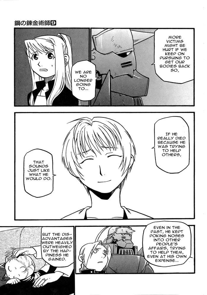 Fullmetal Alchemist Chapter 36 - Page 32 in English