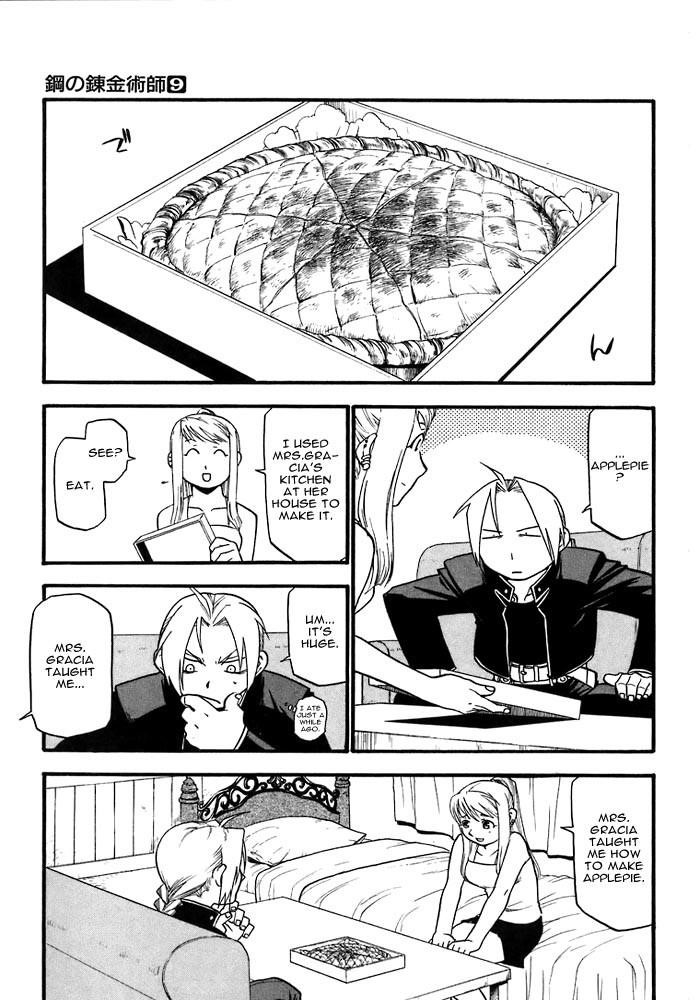 Fullmetal Alchemist Chapter 36 - Page 38 in English