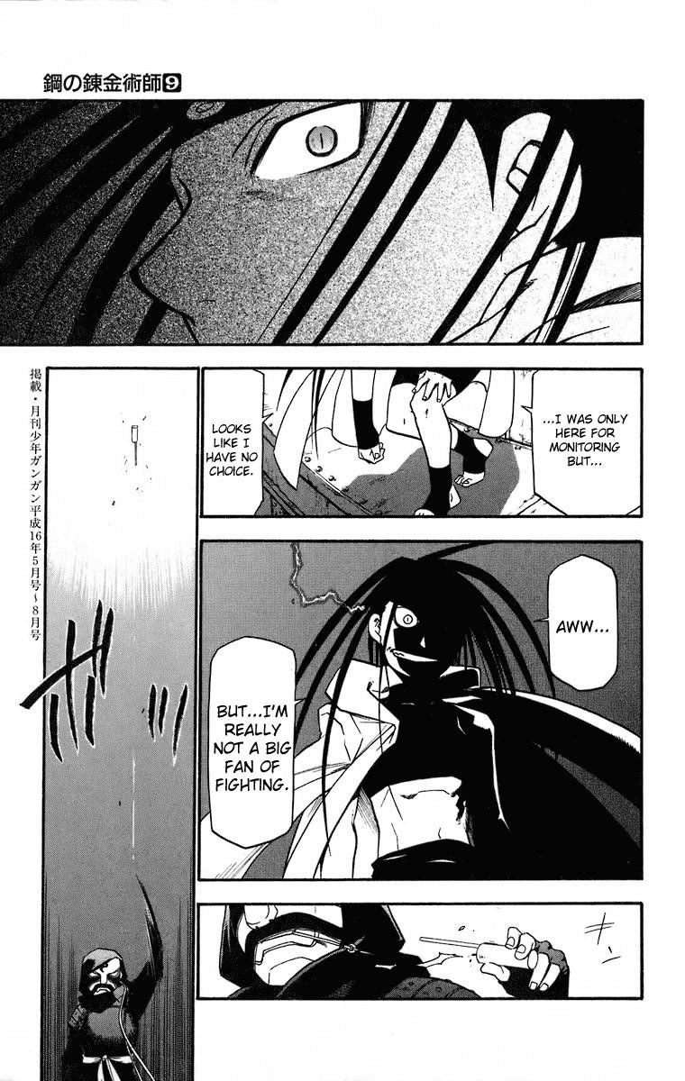 Fullmetal Alchemist Chapter 37 - Page 36 in English