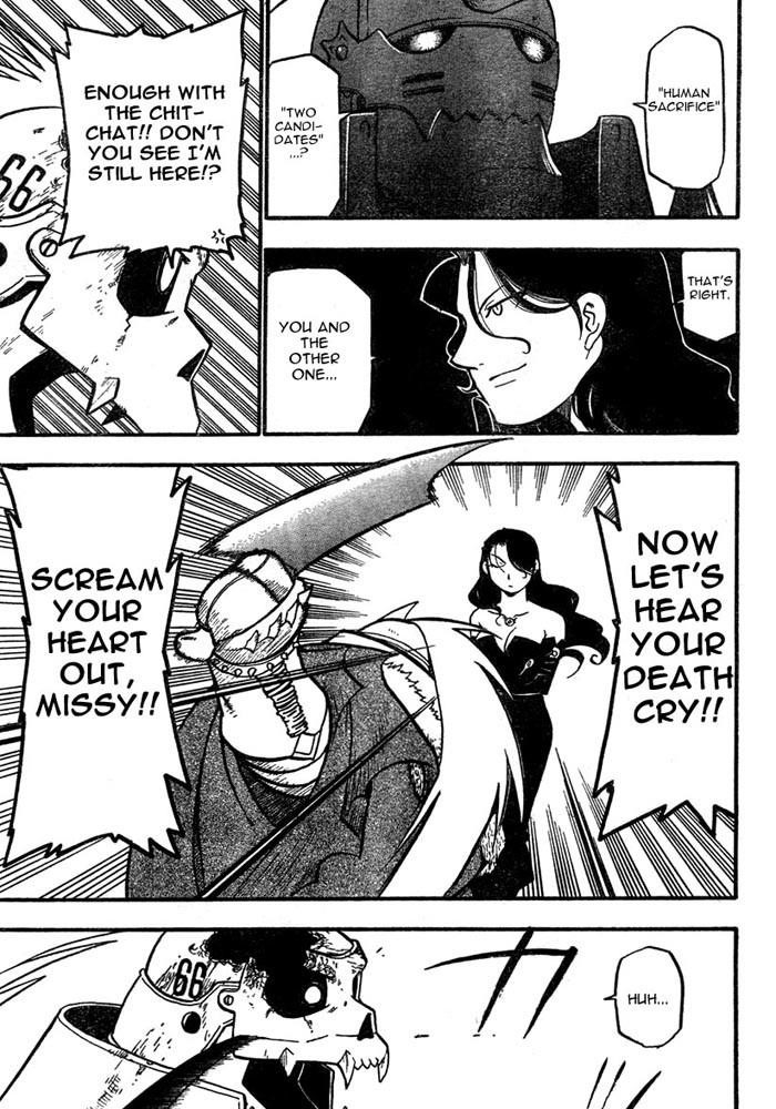 Fullmetal Alchemist Chapter 39 - Page 21 in English
