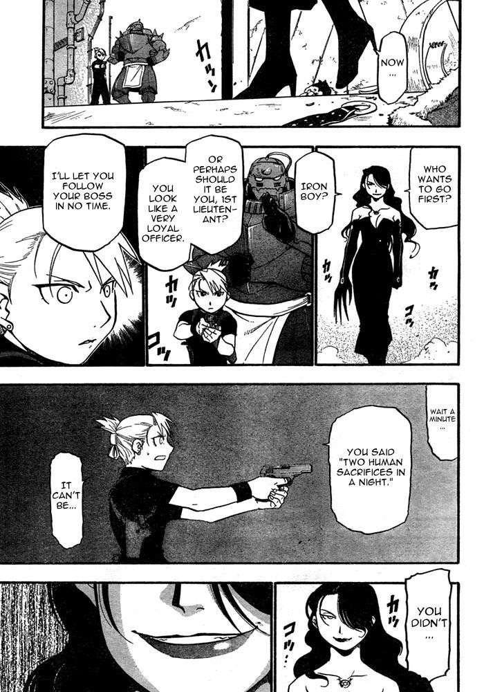 Fullmetal Alchemist Chapter 39 - Page 23 in English
