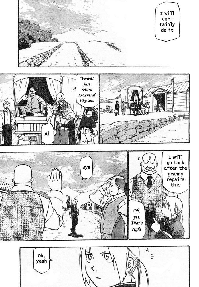 Fullmetal Alchemist Chapter 41 - Page 38 in English
