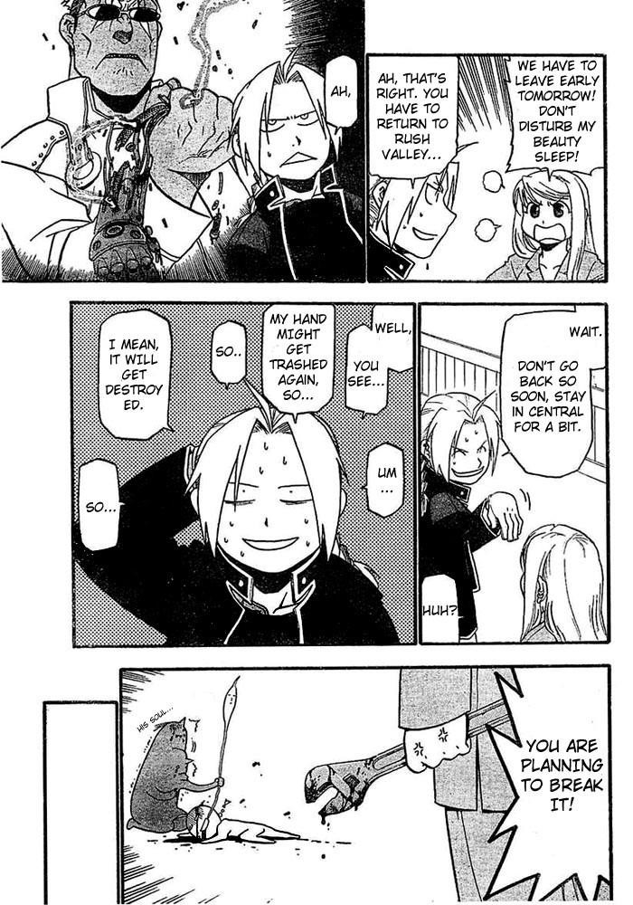 Fullmetal Alchemist Chapter 45 - Page 23 in English