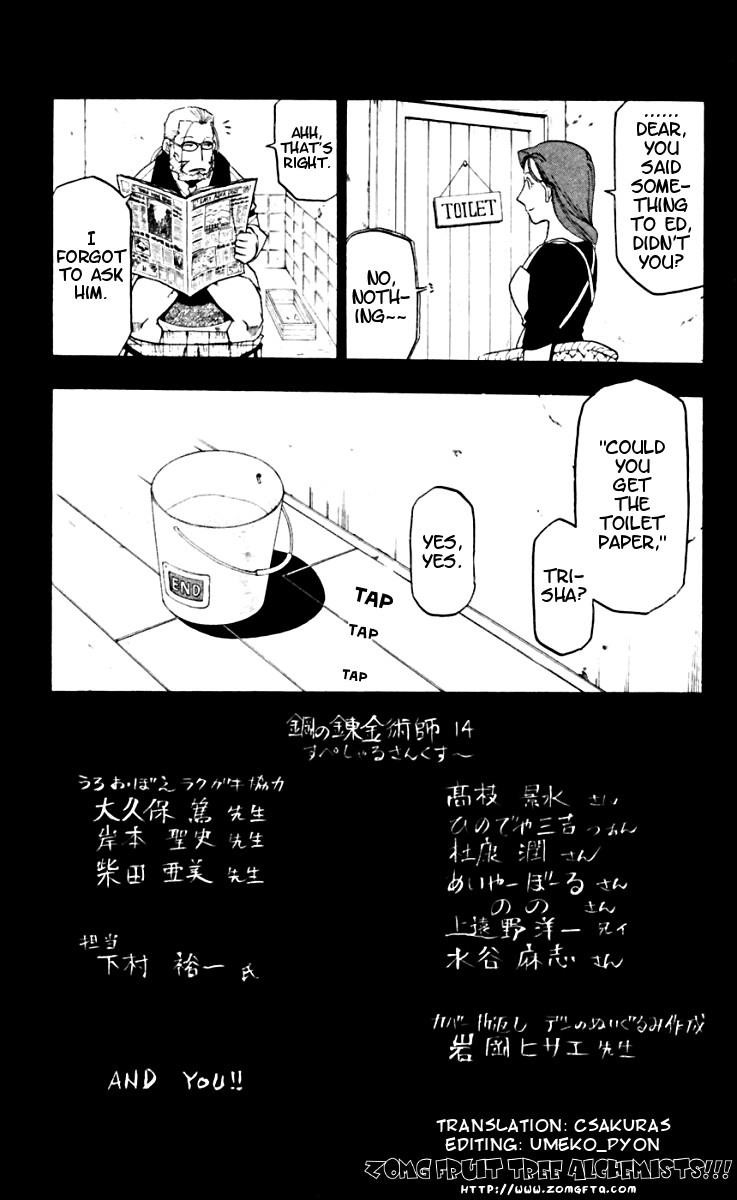 Fullmetal Alchemist Chapter 57.1 - Page 8 in English