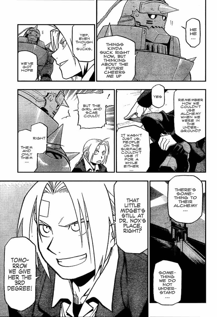Fullmetal Alchemist Chapter 62 - Page 19 in English