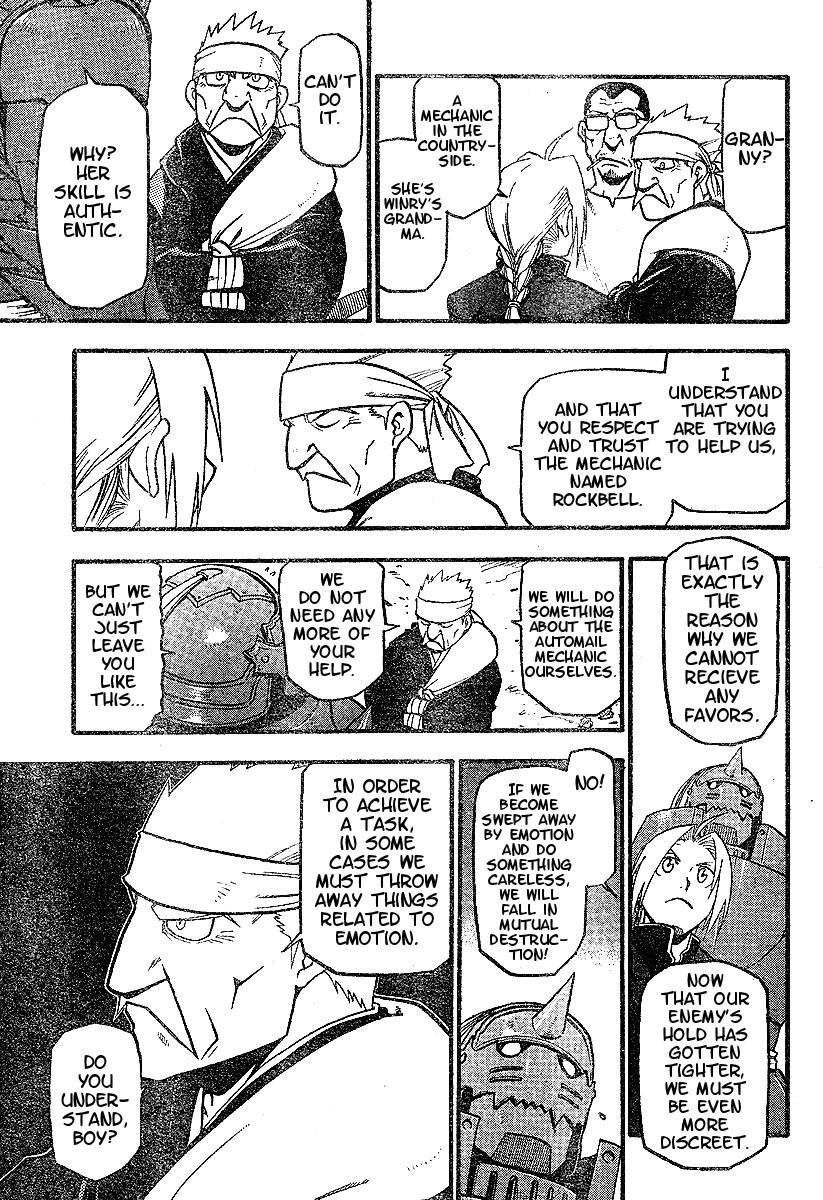 Fullmetal Alchemist Chapter 63 - Page 11 in English