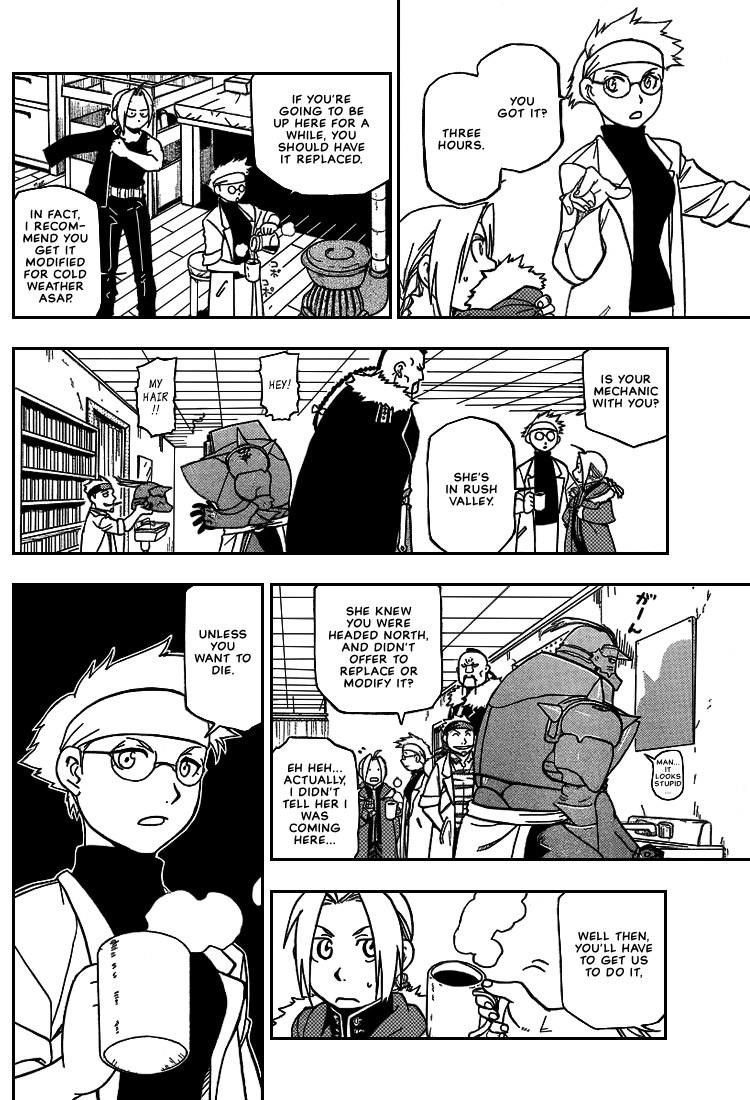 Fullmetal Alchemist Chapter 65 - Page 6 in English