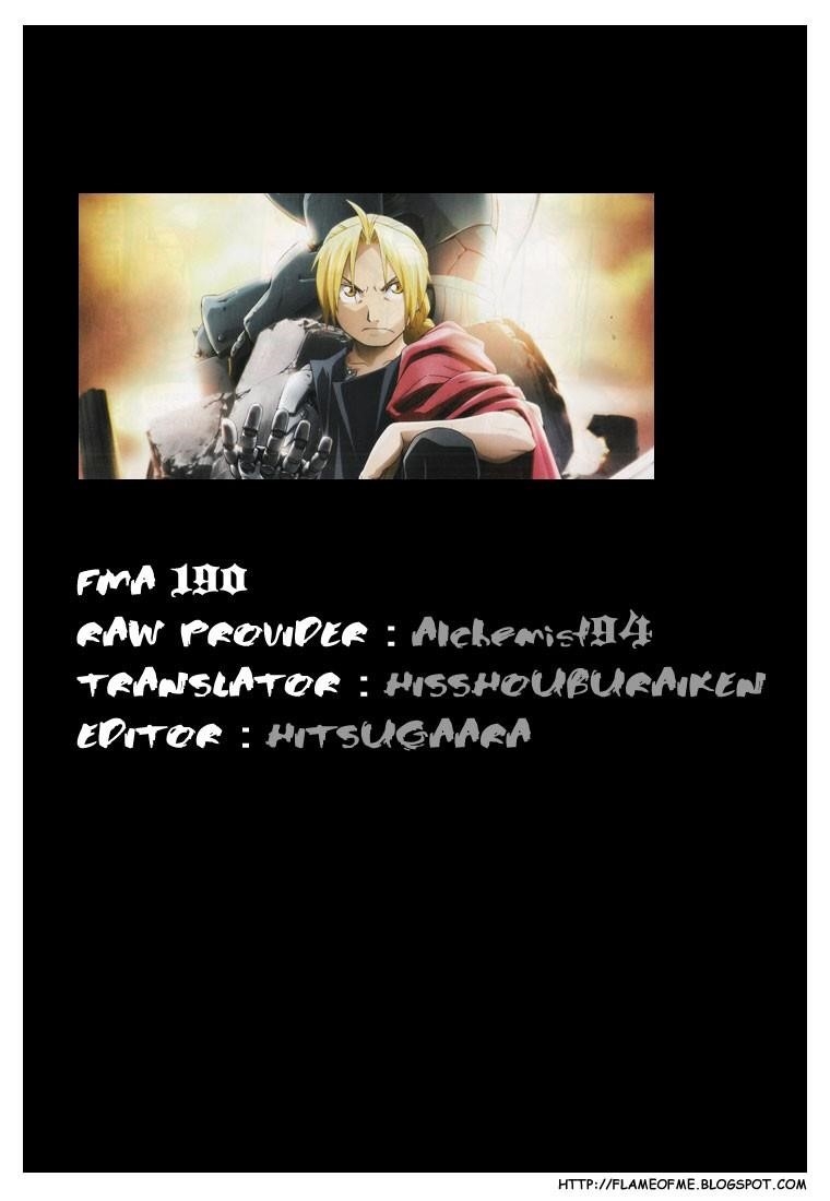 Fullmetal Alchemist Chapter 90 - Page 40 in English