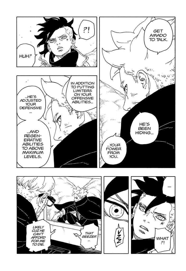 Boruto: Two Blue Vortex Chapter 15 - Page 37 in English