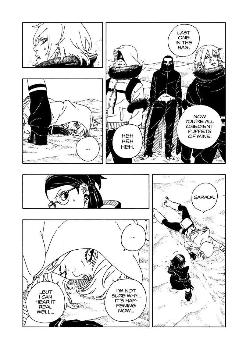 Boruto: Two Blue Vortex Chapter 20 - Page 33 in English