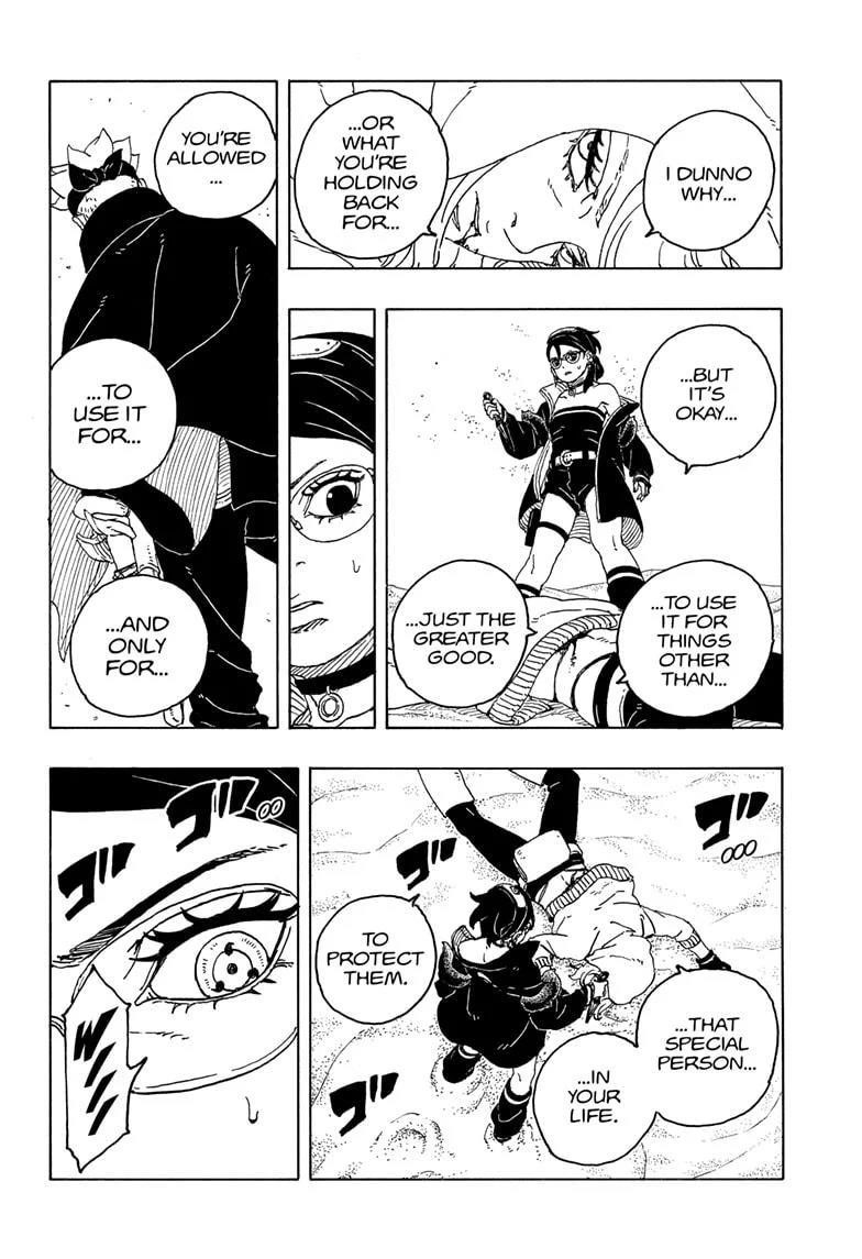 Boruto: Two Blue Vortex Chapter 20 - Page 36 in English