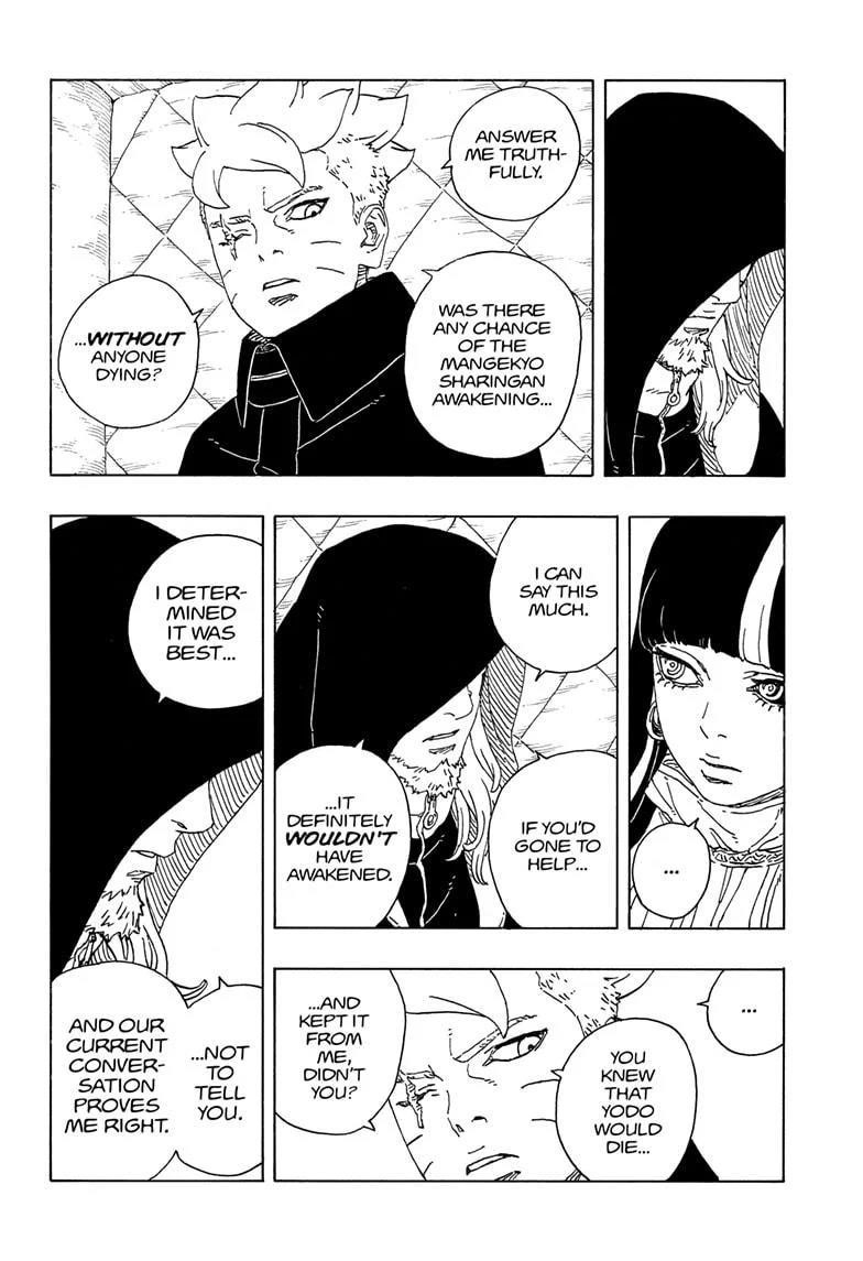 Boruto: Two Blue Vortex Chapter 21 - Page 36 in English