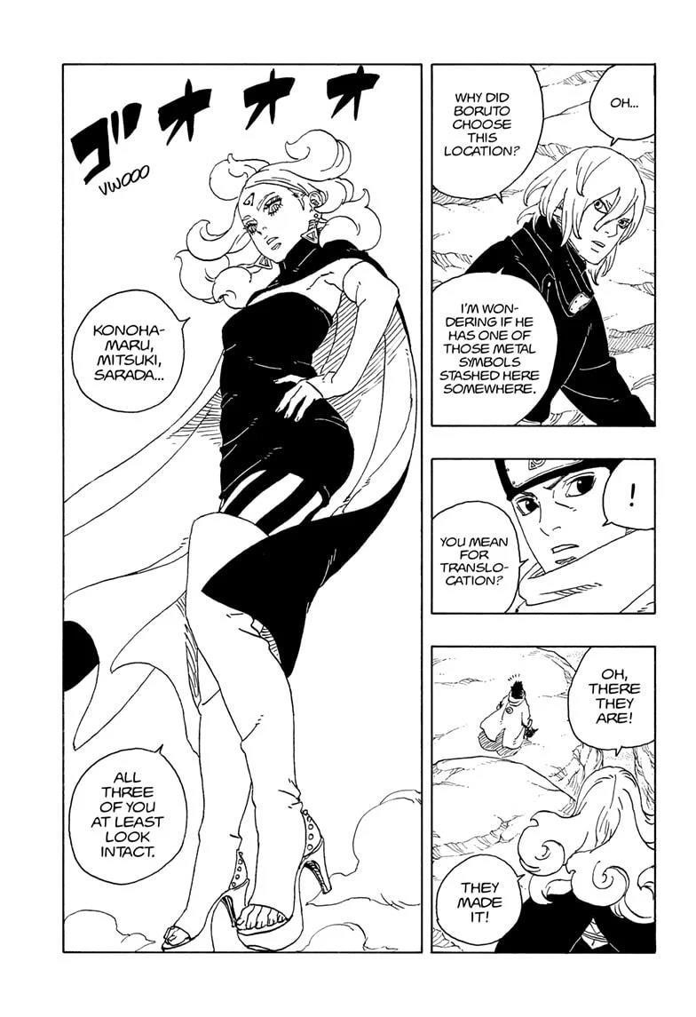 Boruto: Two Blue Vortex Chapter 23 - Page 35 in English