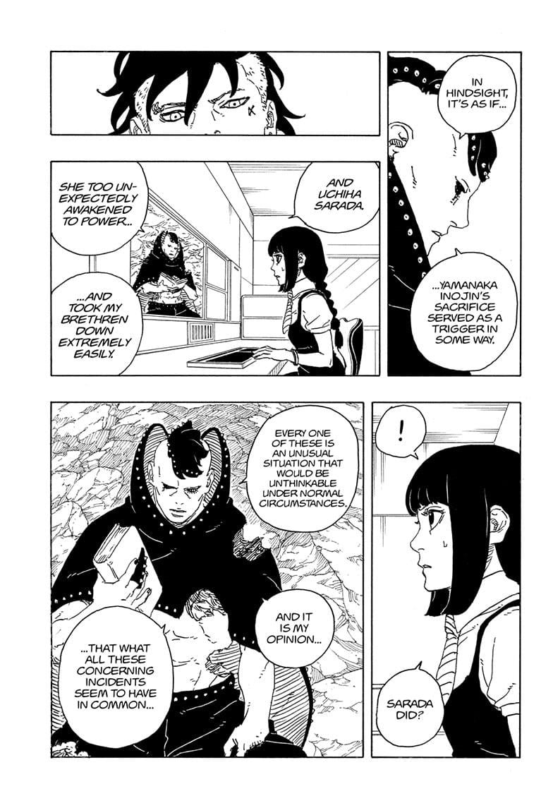 Boruto: Two Blue Vortex Chapter 24 - Page 21 in English