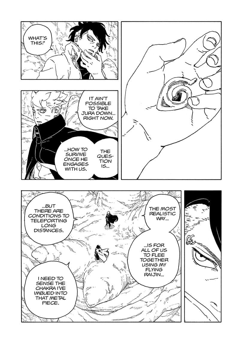 Boruto: Two Blue Vortex Chapter 24 - Page 3 in English