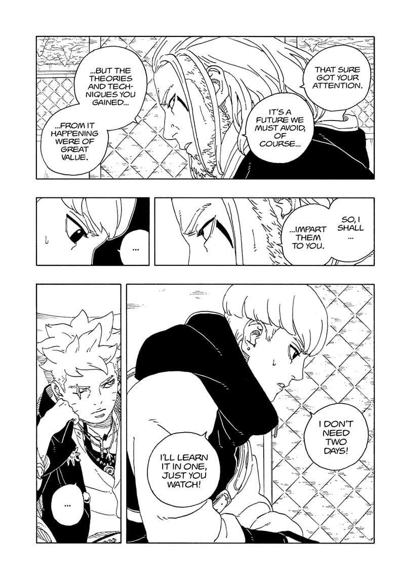 Boruto: Two Blue Vortex Chapter 27 - Page 22 in English