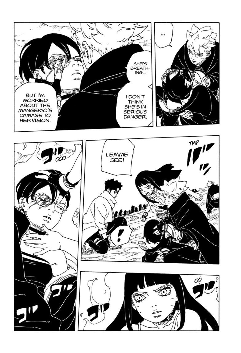 Boruto: Two Blue Vortex Chapter 33 - Page 4 in English