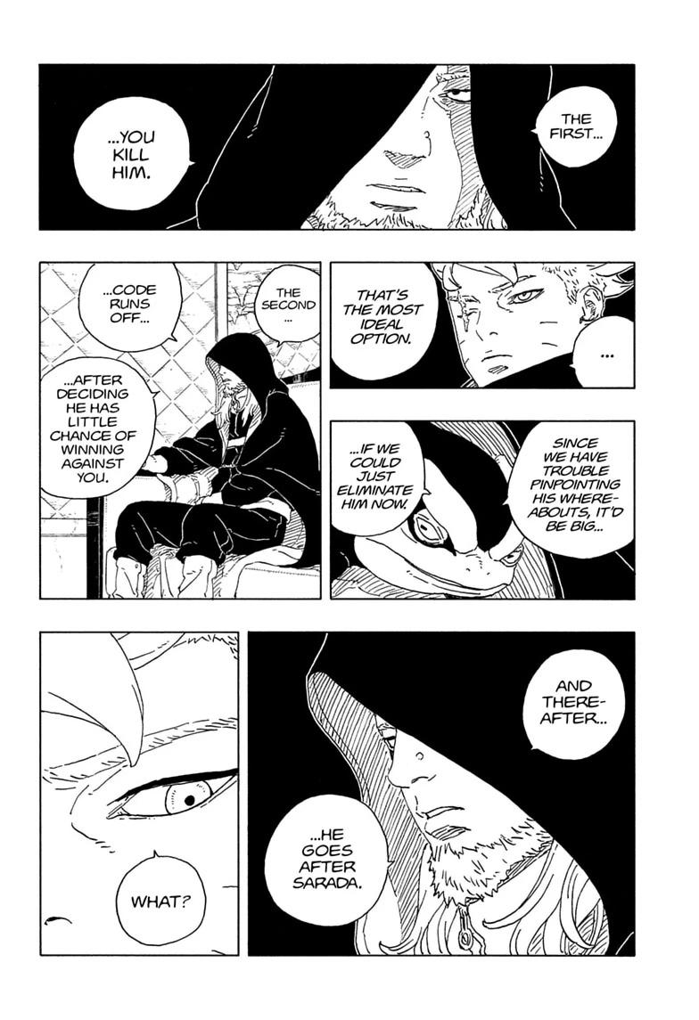 Boruto: Two Blue Vortex Chapter 34 - Page 8 in English