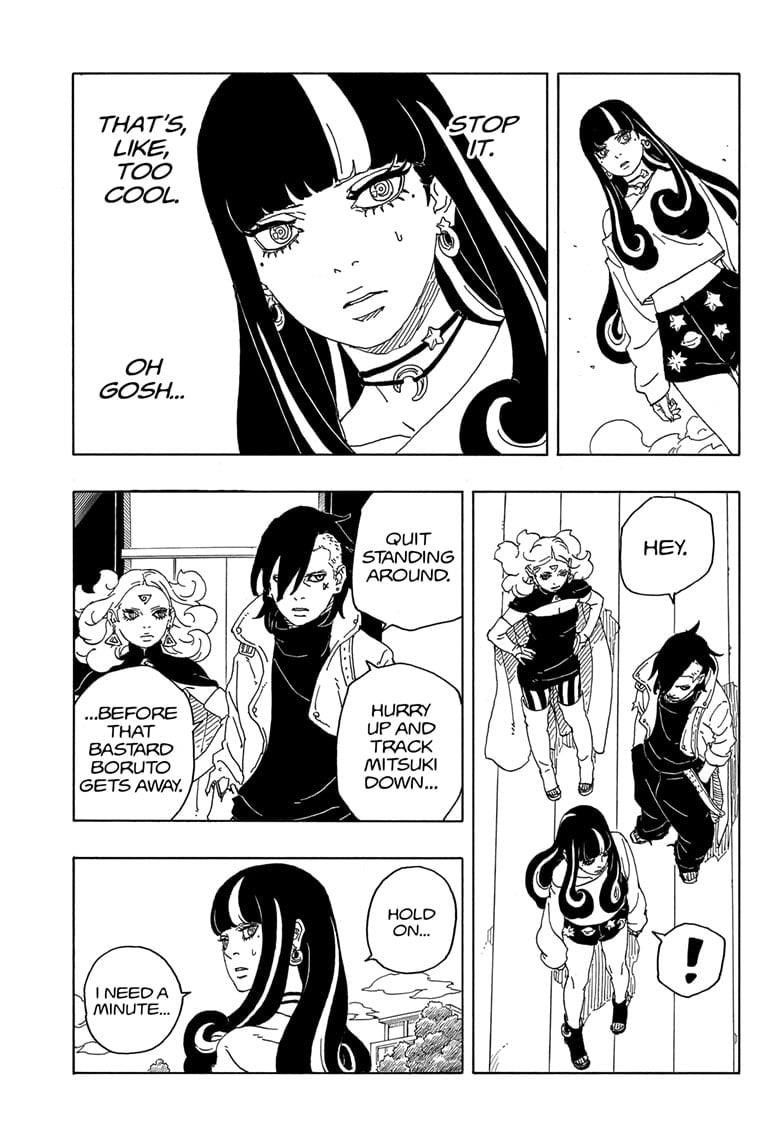 Boruto: Two Blue Vortex Chapter 8 - Page 3 in English