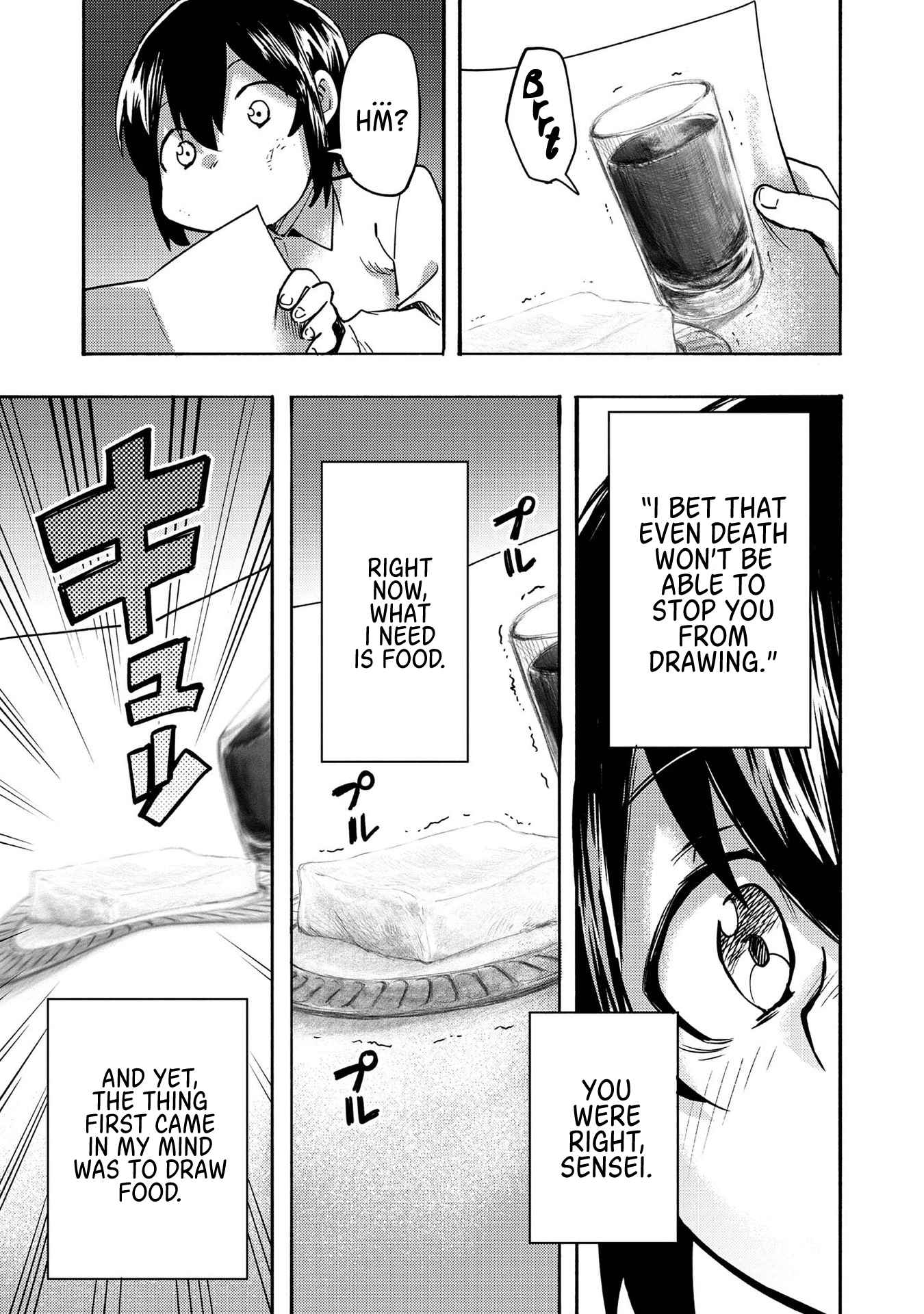 Kyou mo E ni Kaita Mochi ga Umai Chapter 1 - Page 24 in English