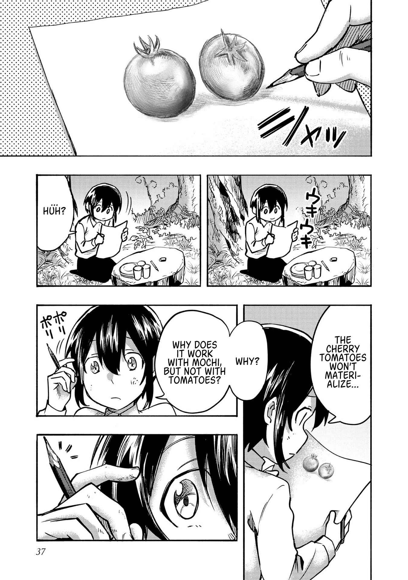 Kyou mo E ni Kaita Mochi ga Umai Chapter 1 - Page 33 in English