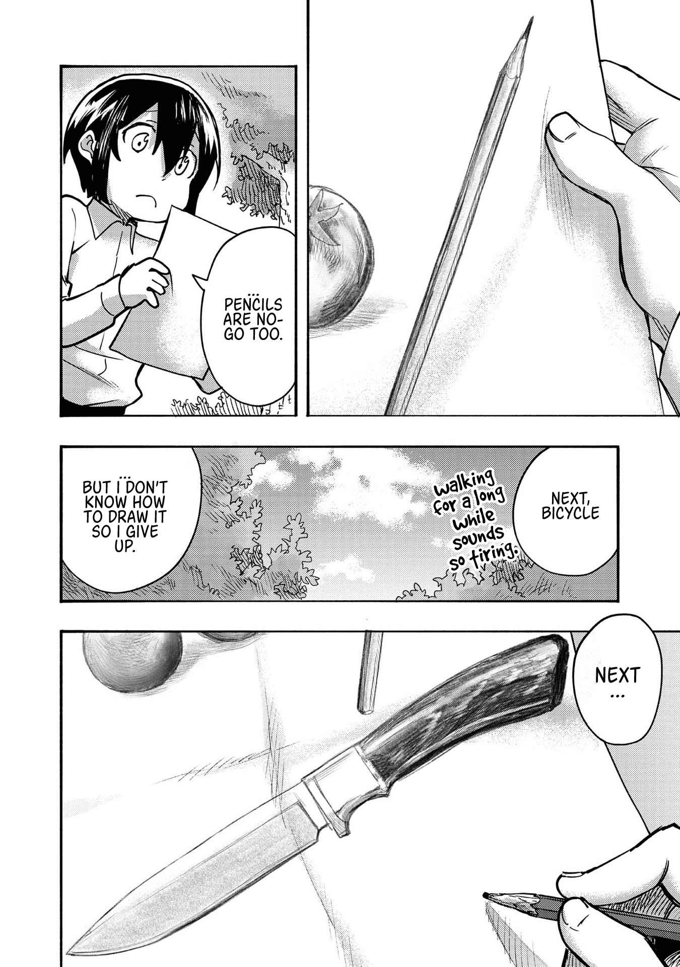 Kyou mo E ni Kaita Mochi ga Umai Chapter 1 - Page 34 in English