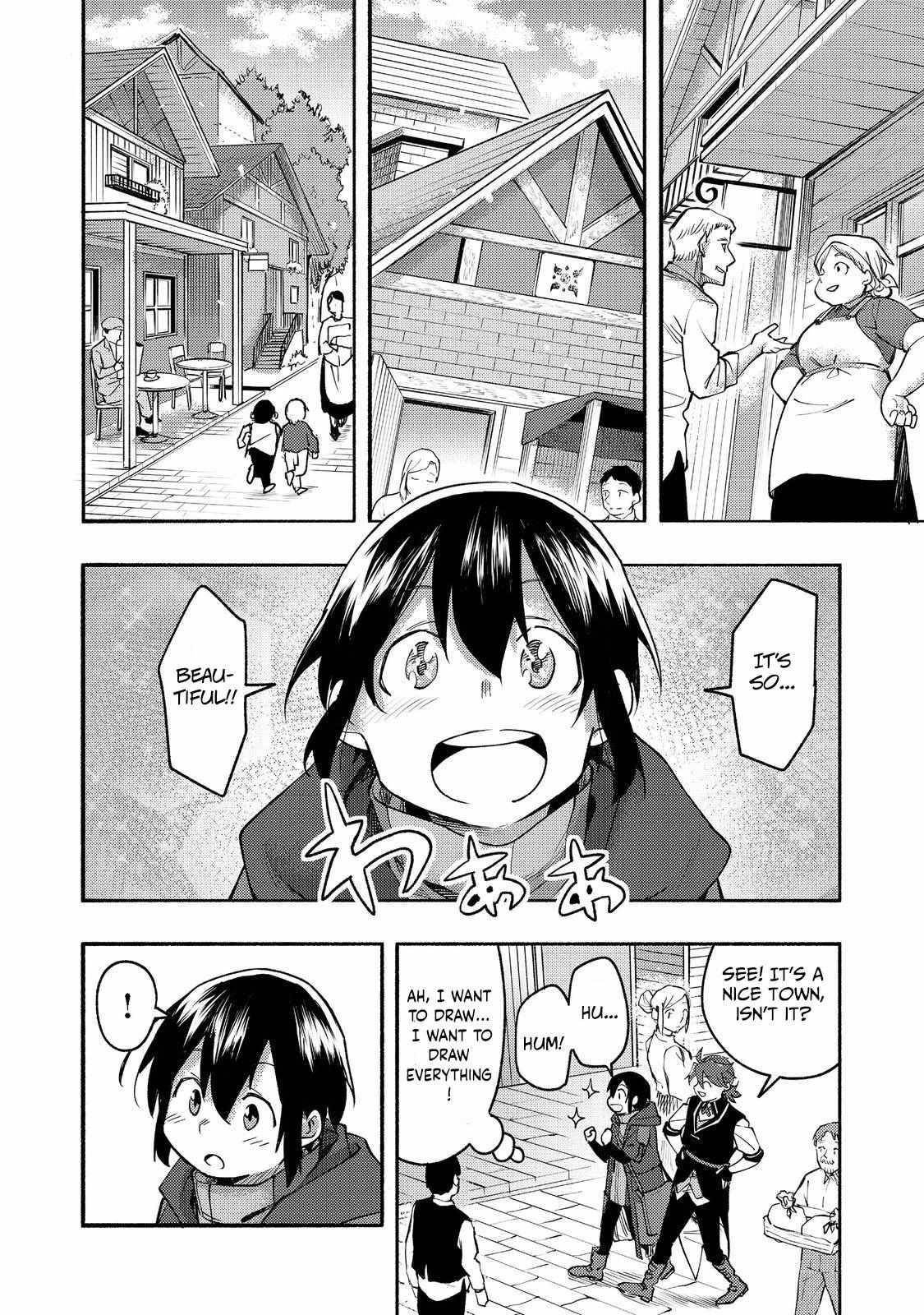 Kyou mo E ni Kaita Mochi ga Umai Chapter 10 - Page 28 in English