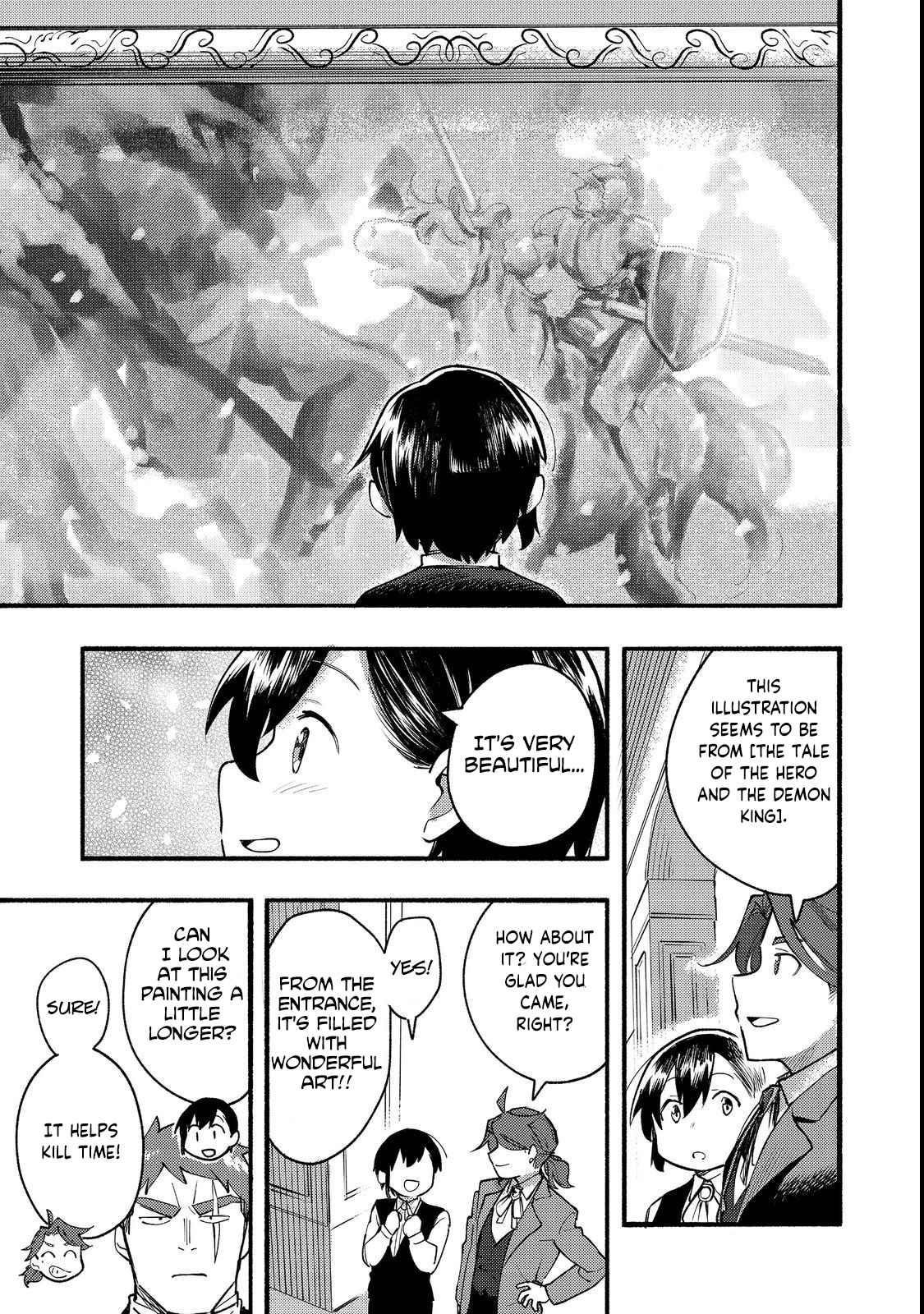 Kyou mo E ni Kaita Mochi ga Umai Chapter 13 - Page 12 in English