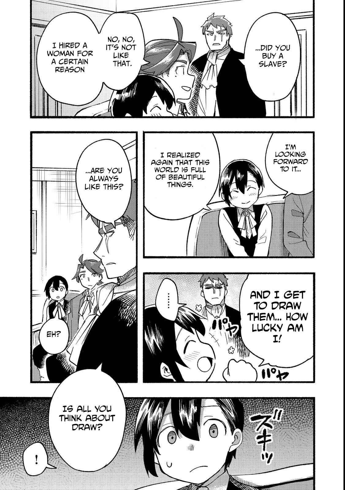 Kyou mo E ni Kaita Mochi ga Umai Chapter 14 - Page 13 in English