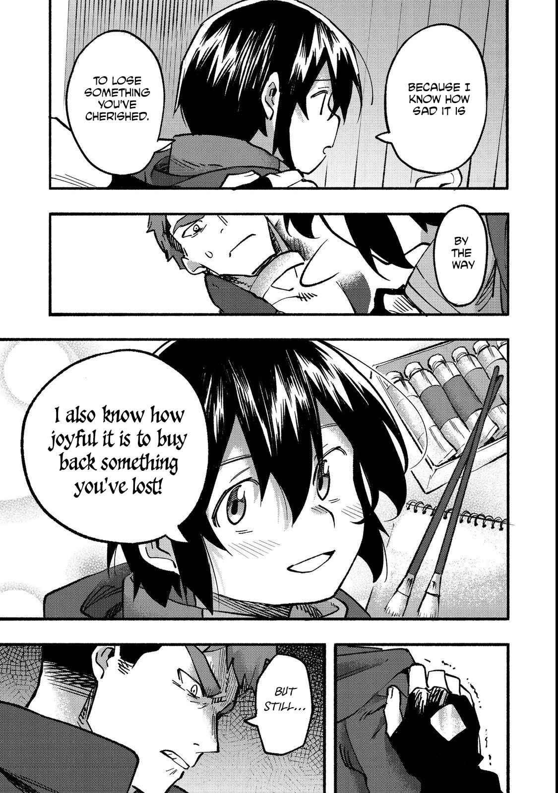 Kyou mo E ni Kaita Mochi ga Umai Chapter 14 - Page 29 in English