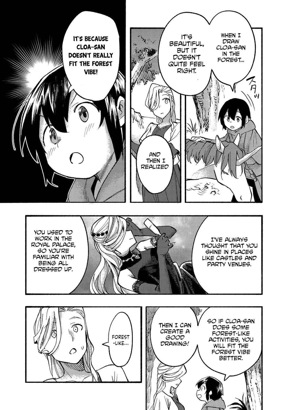 Kyou mo E ni Kaita Mochi ga Umai Chapter 15 - Page 23 in English