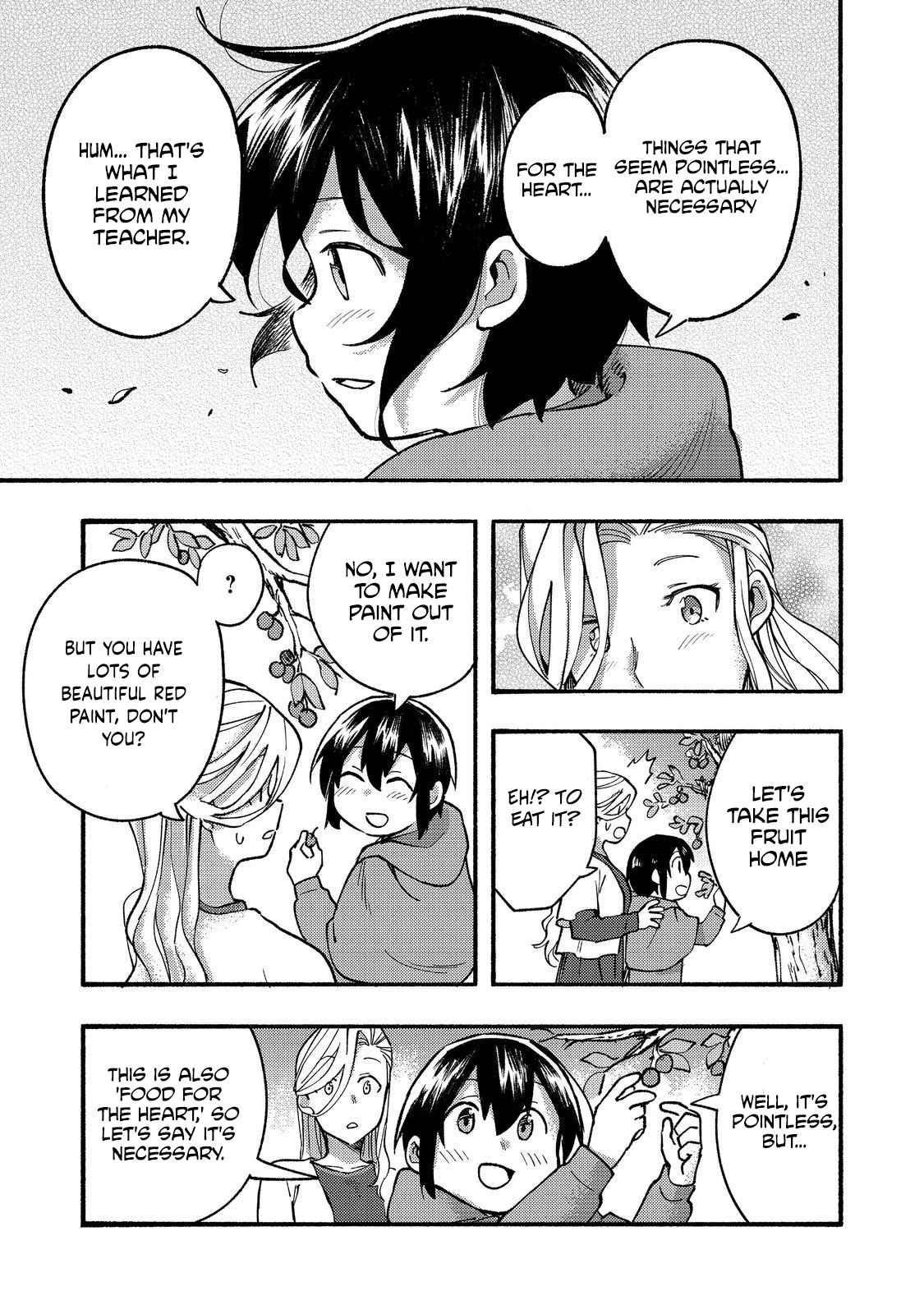 Kyou mo E ni Kaita Mochi ga Umai Chapter 15 - Page 29 in English