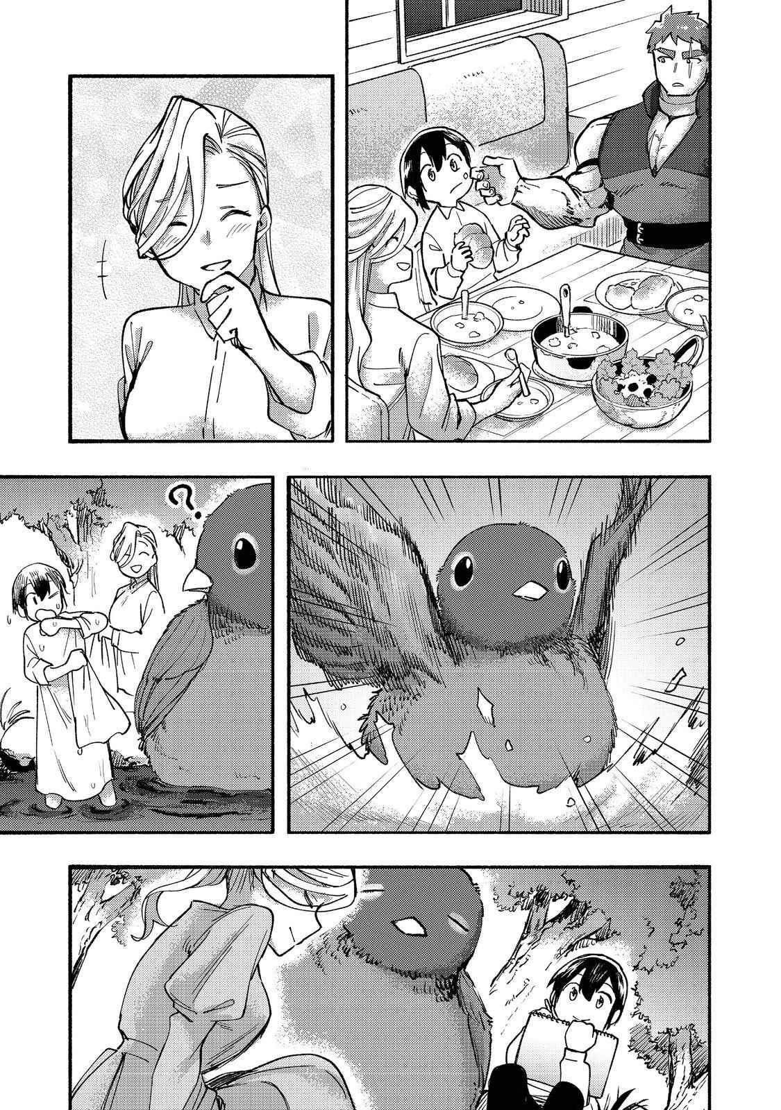 Kyou mo E ni Kaita Mochi ga Umai Chapter 15 - Page 35 in English