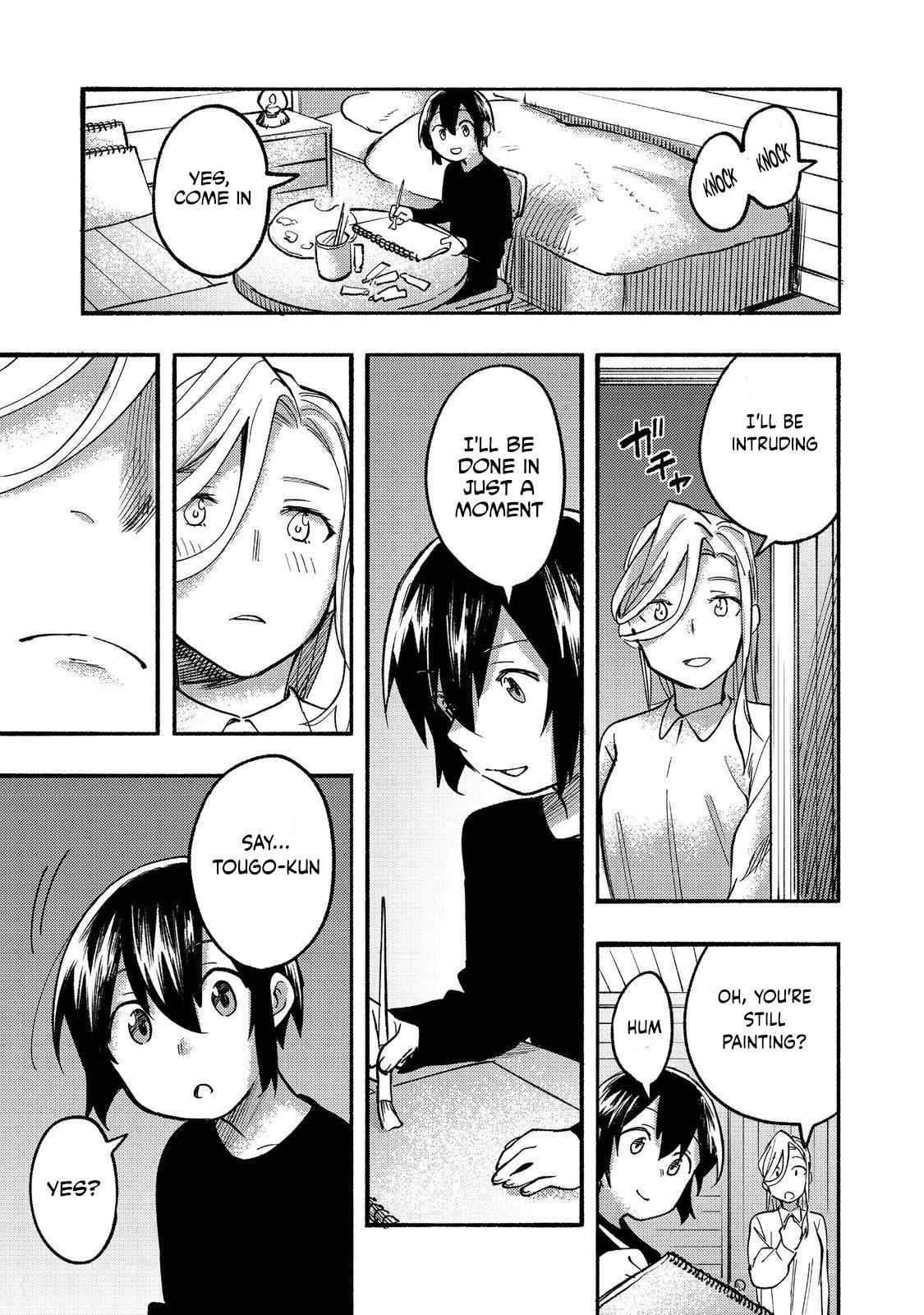 Kyou mo E ni Kaita Mochi ga Umai Chapter 15 - Page 37 in English
