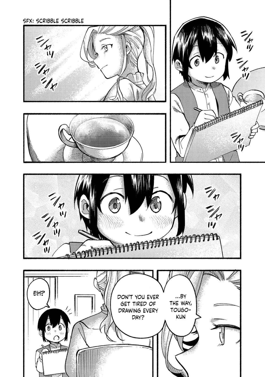 Kyou mo E ni Kaita Mochi ga Umai Chapter 15 - Page 6 in English