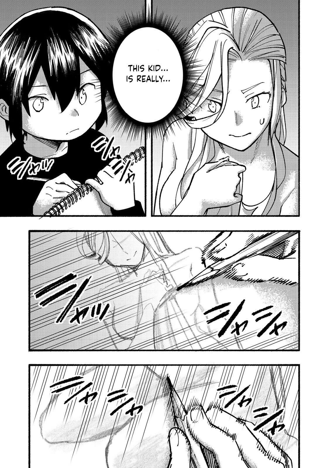 Kyou mo E ni Kaita Mochi ga Umai Chapter 16 - Page 13 in English