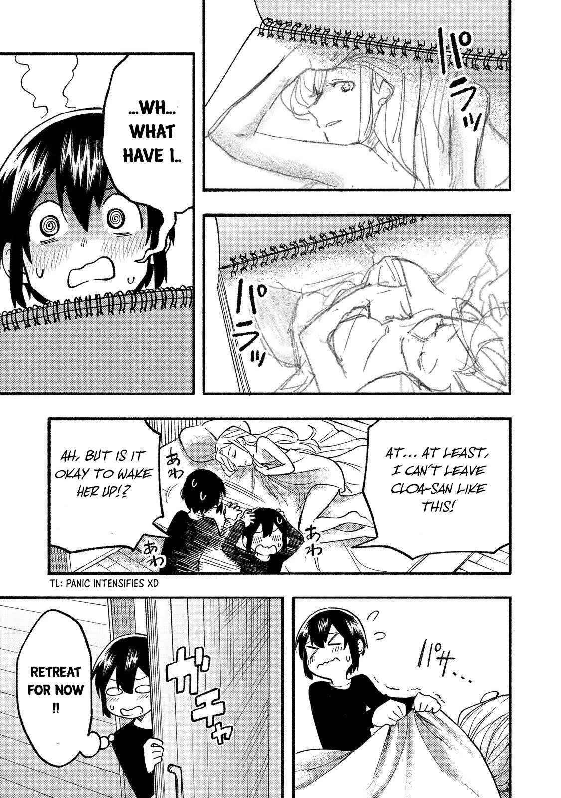 Kyou mo E ni Kaita Mochi ga Umai Chapter 16 - Page 17 in English