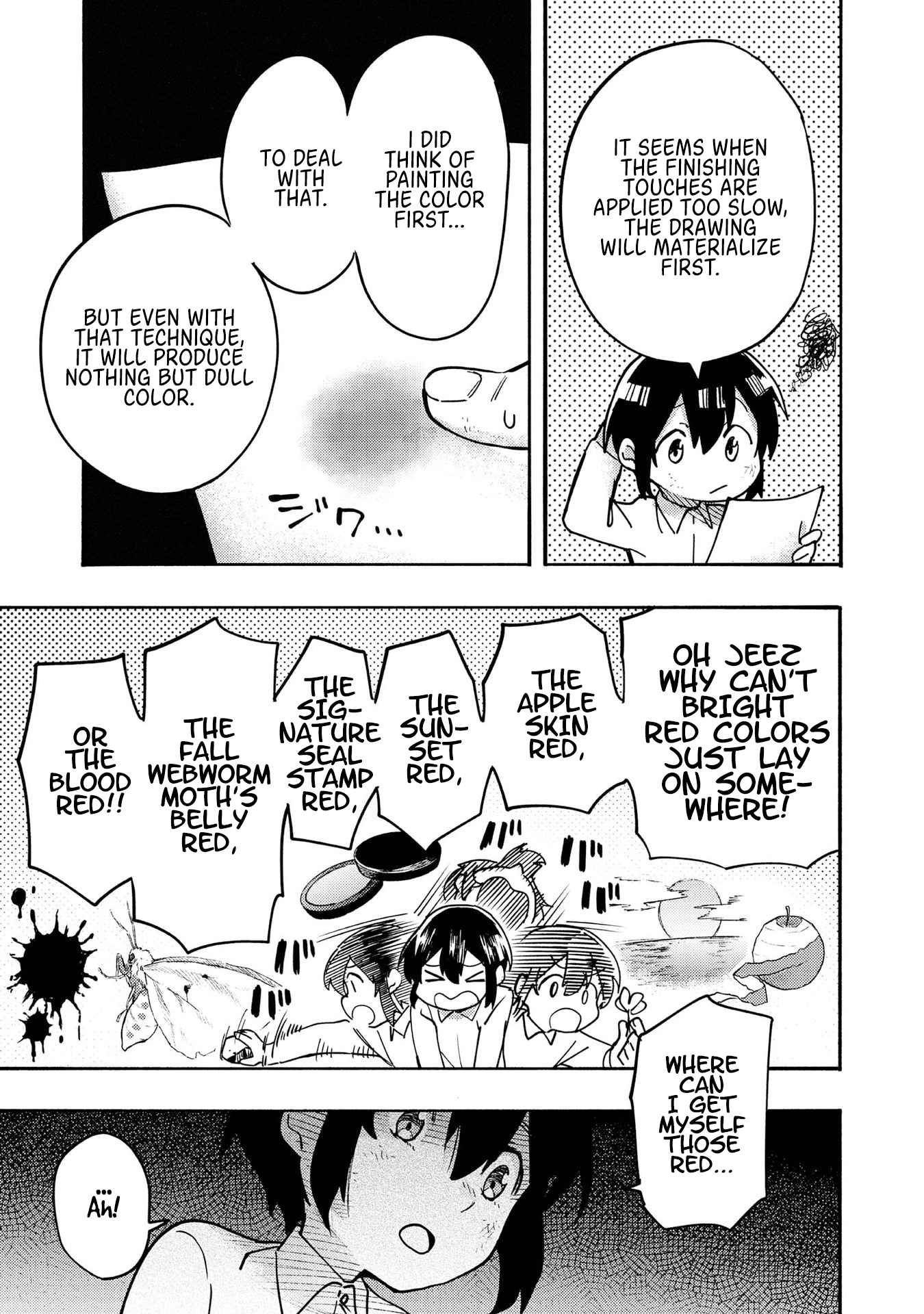 Kyou mo E ni Kaita Mochi ga Umai Chapter 2 - Page 11 in English